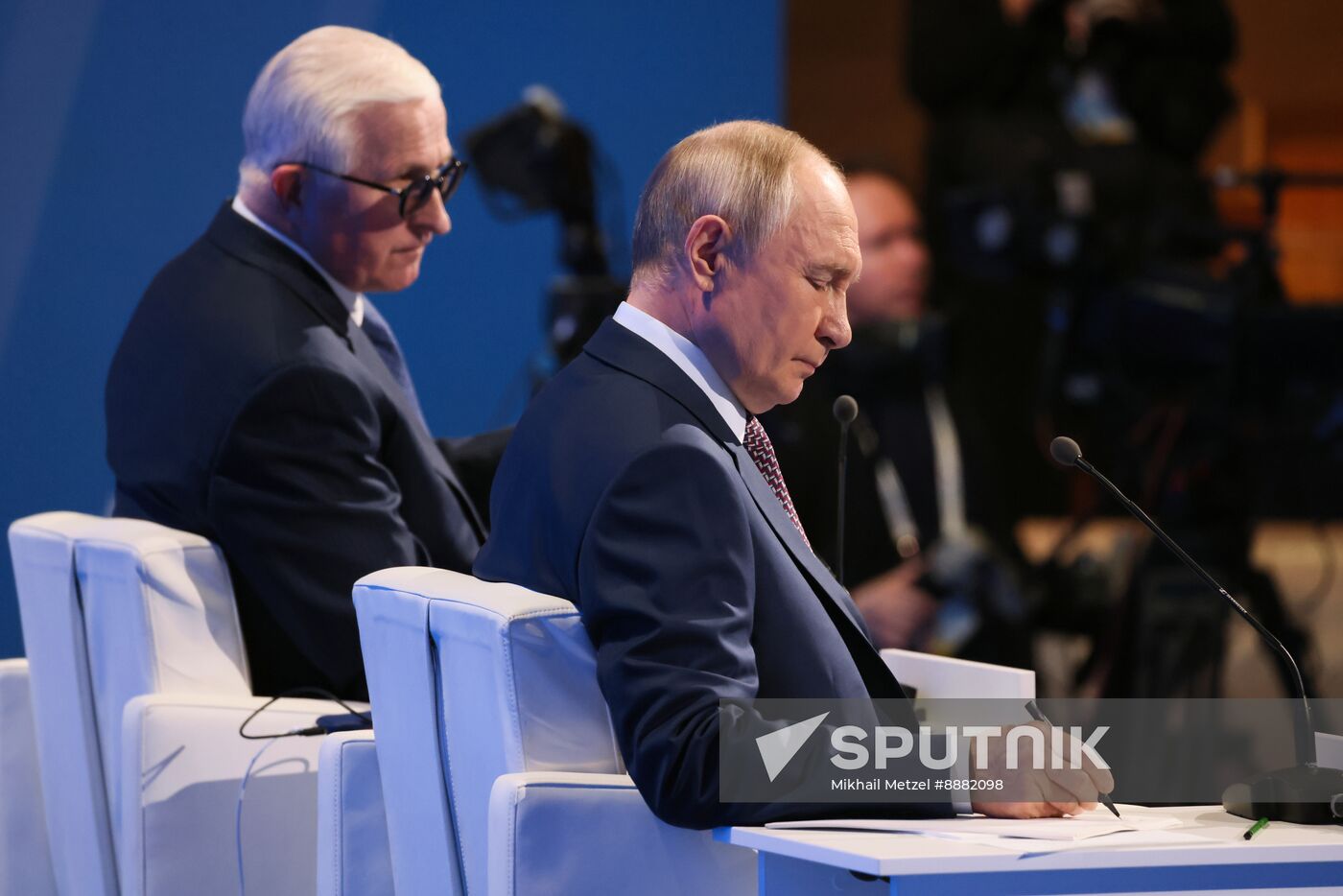 Russia Putin RSPP Congress