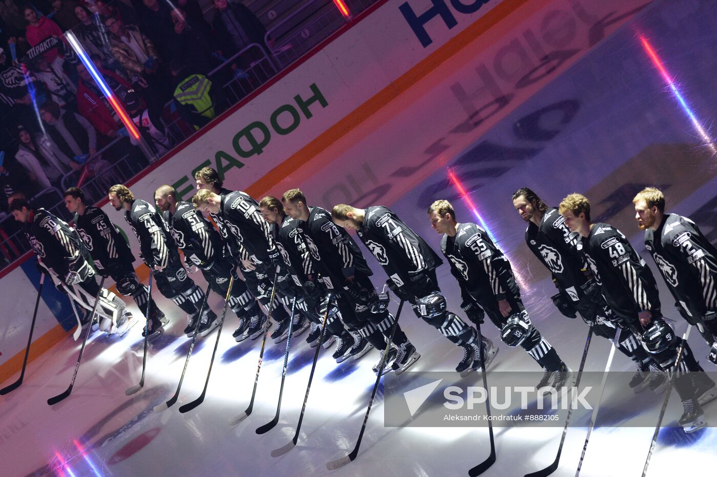 Russia Ice Hockey Kontinental League Traktor - SKA