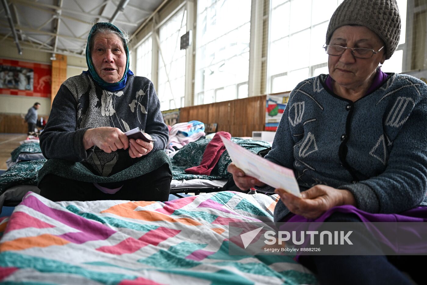 Russia Ukraine Kursk Attack Evacuees