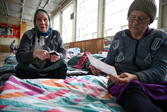 Russia Ukraine Kursk Attack Evacuees