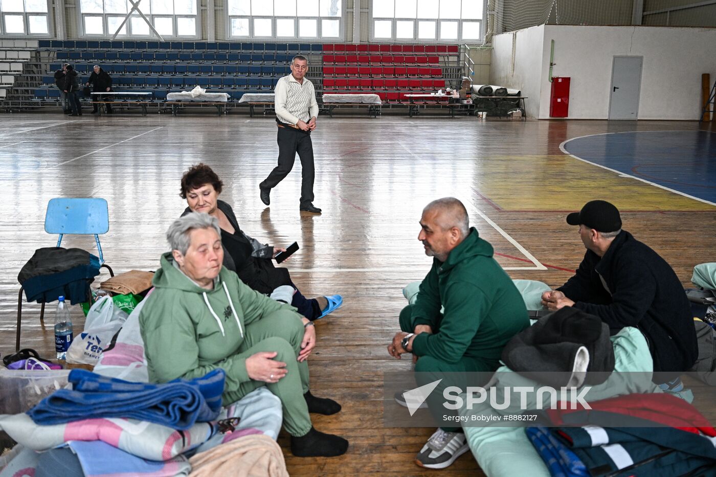 Russia Ukraine Kursk Attack Evacuees