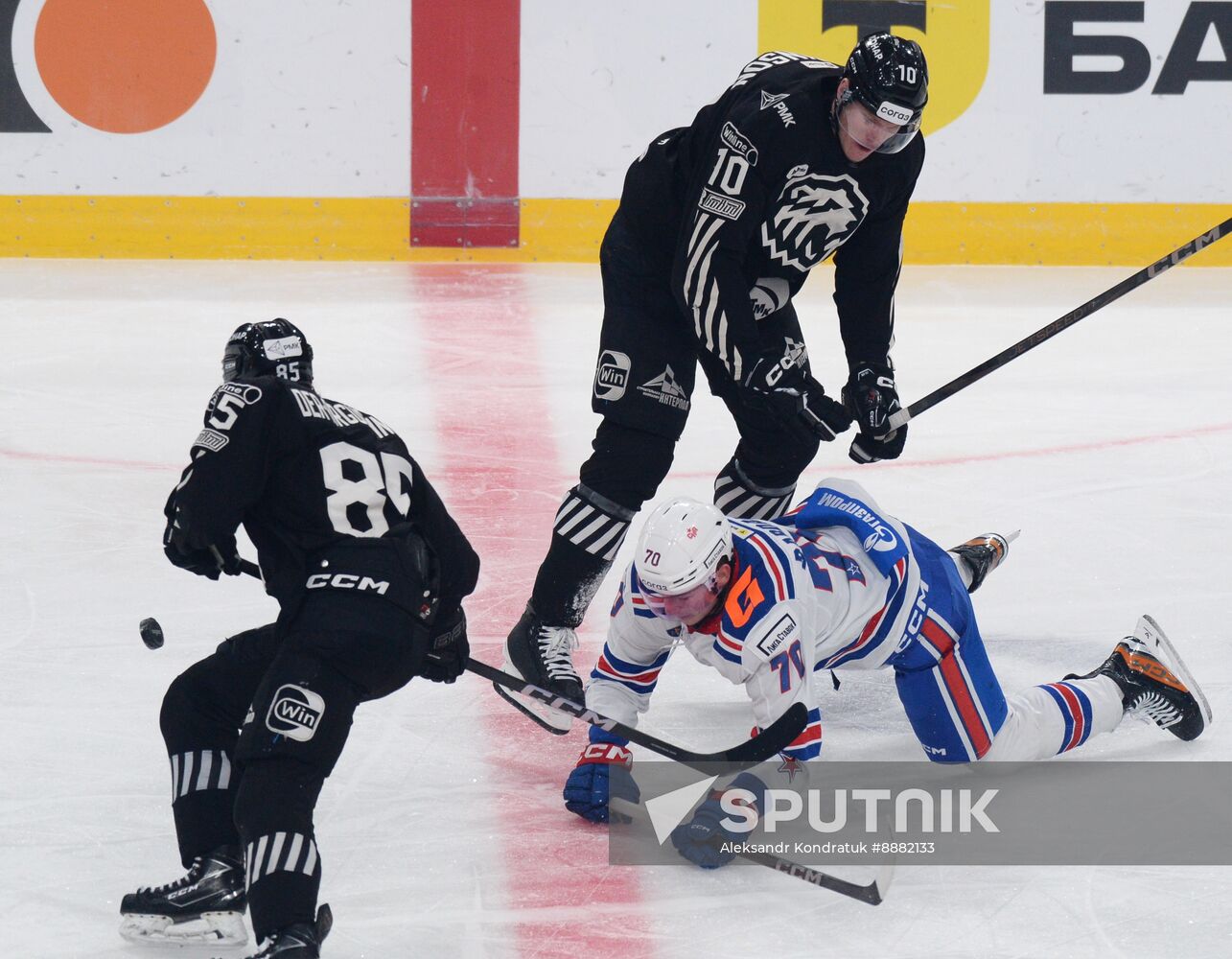 Russia Ice Hockey Kontinental League Traktor - SKA