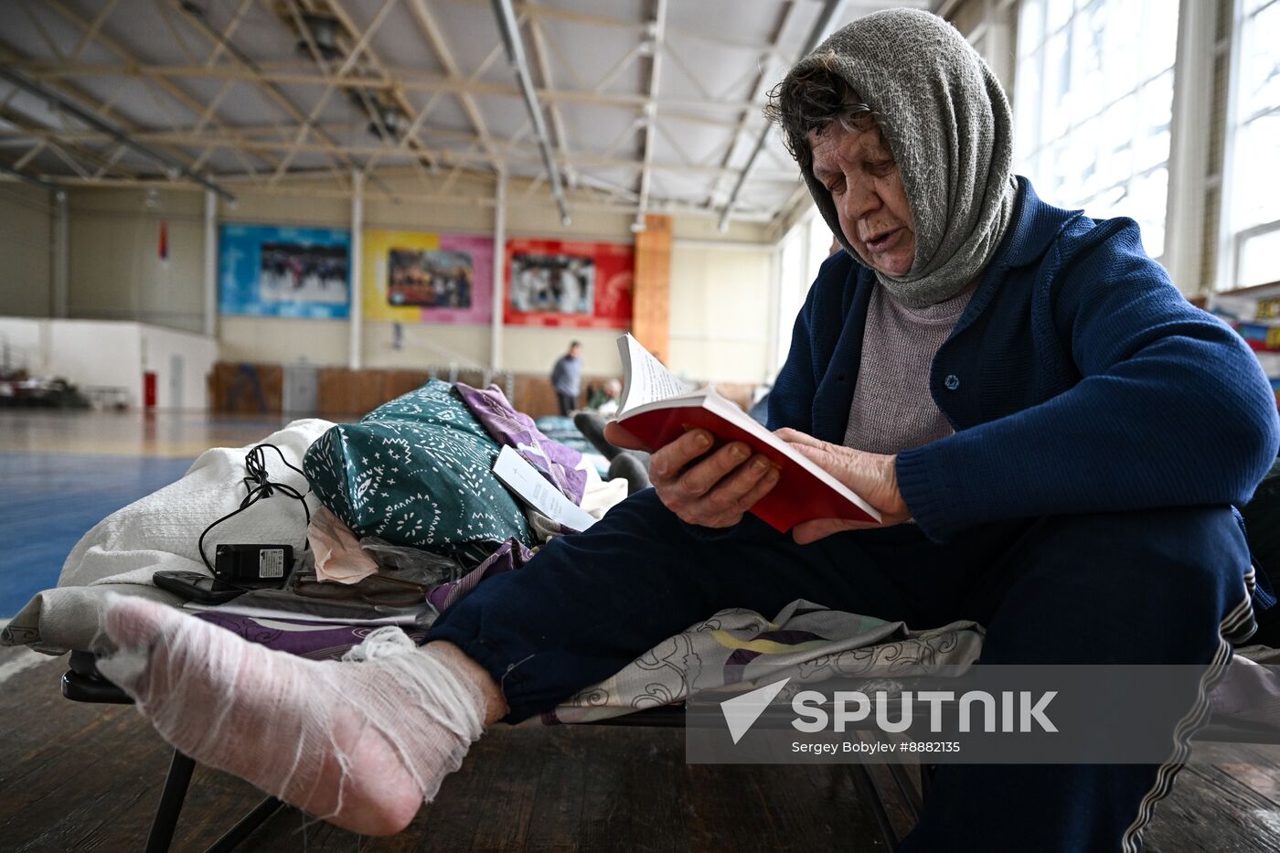 Russia Ukraine Kursk Attack Evacuees