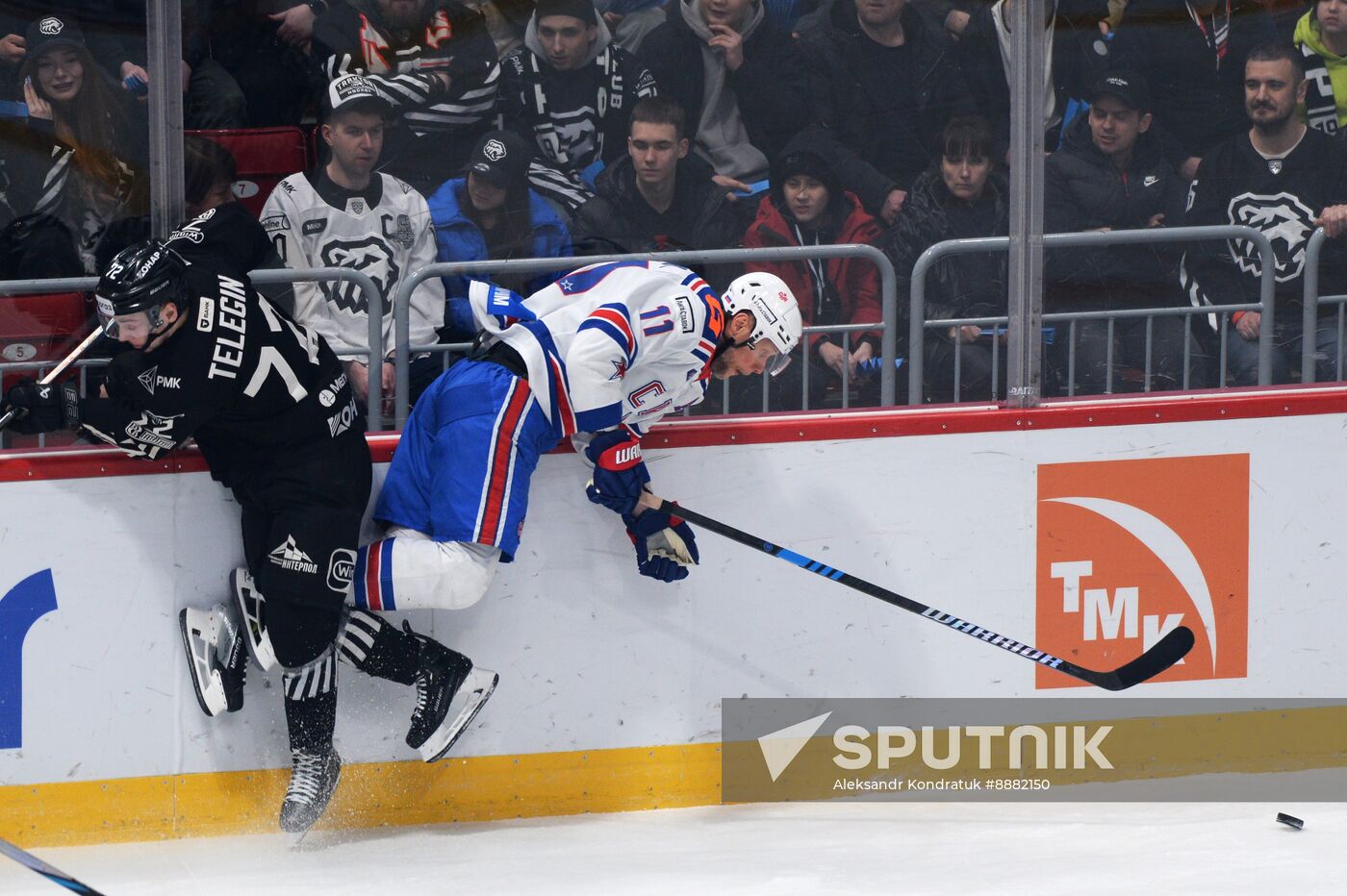 Russia Ice Hockey Kontinental League Traktor - SKA