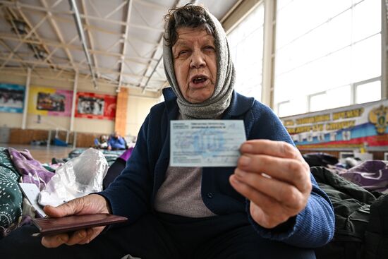 Russia Ukraine Kursk Attack Evacuees