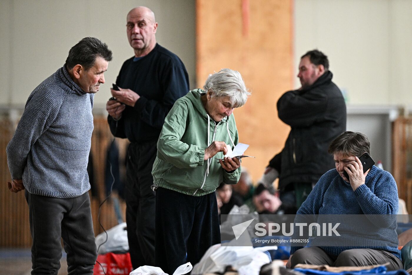 Russia Ukraine Kursk Attack Evacuees