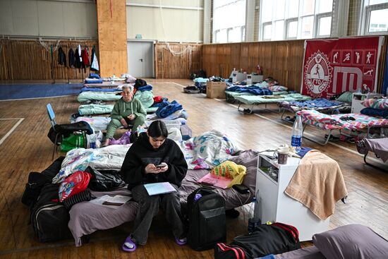 Russia Ukraine Kursk Attack Evacuees