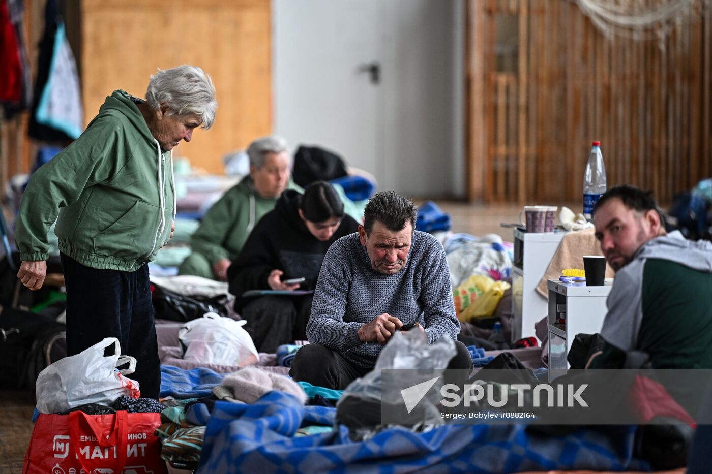 Russia Ukraine Kursk Attack Evacuees