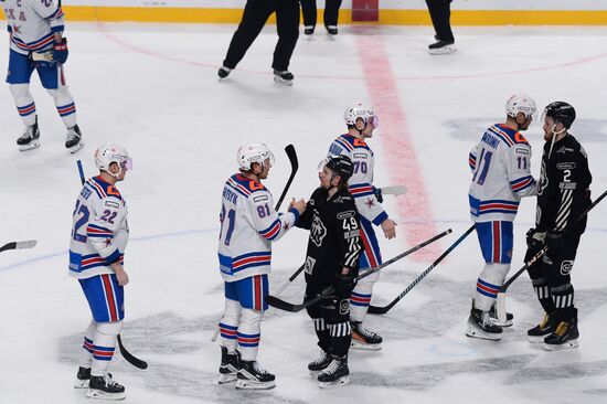 Russia Ice Hockey Kontinental League Traktor - SKA