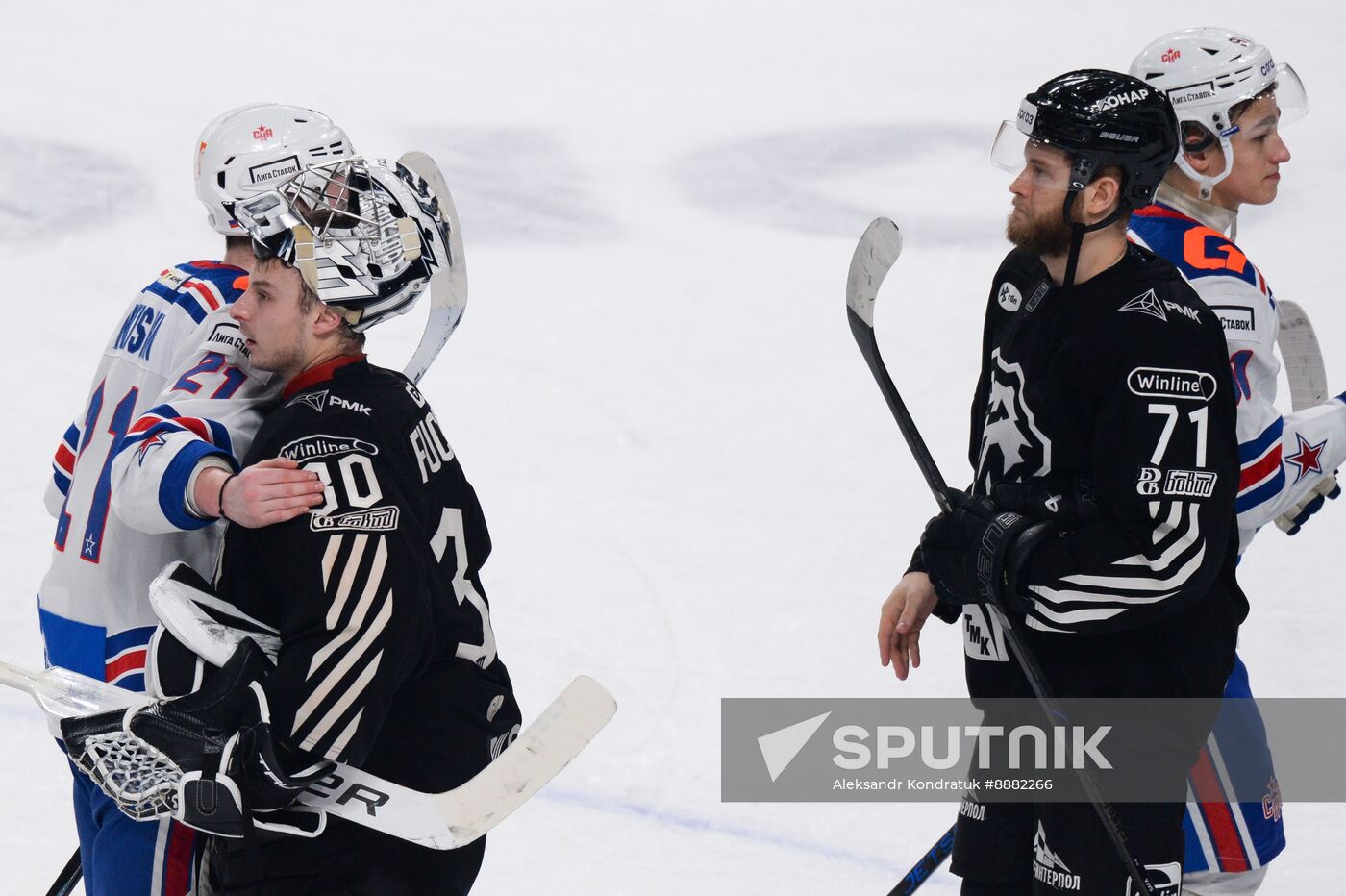 Russia Ice Hockey Kontinental League Traktor - SKA