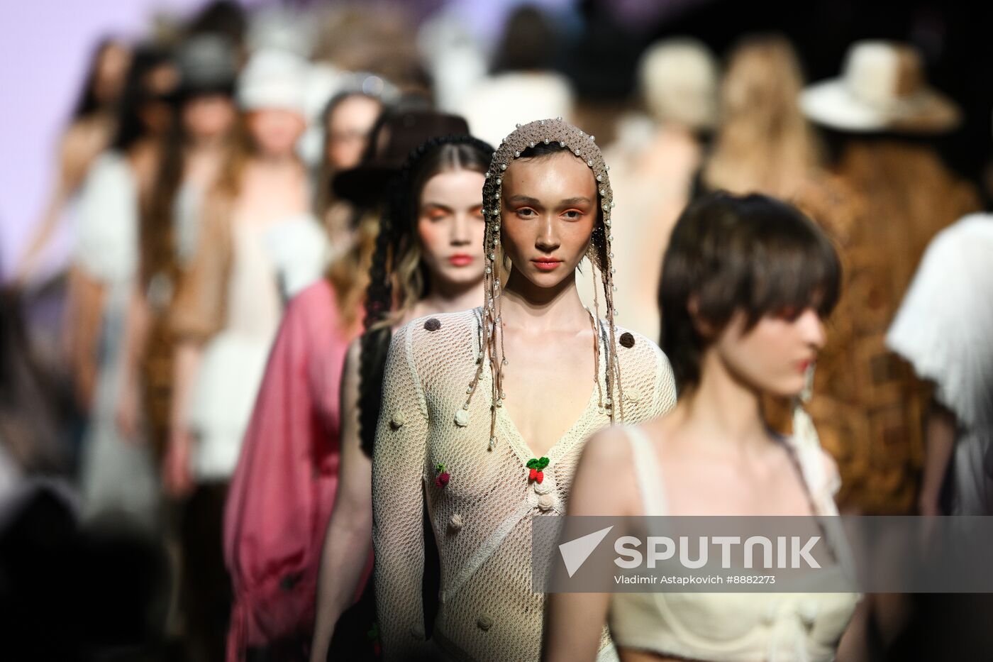 Russia Moscow Fashion Week