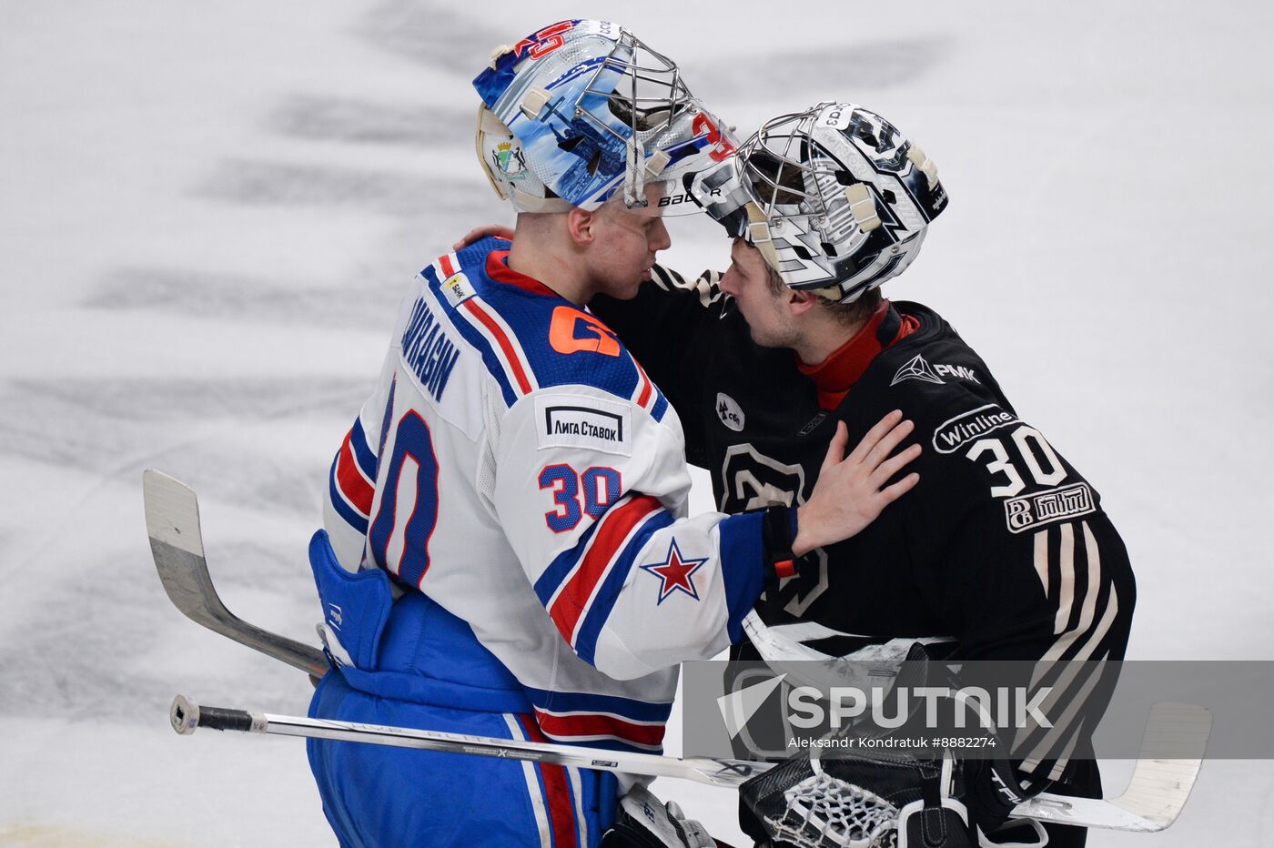 Russia Ice Hockey Kontinental League Traktor - SKA