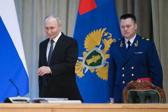 Russia Putin Prosecutor General's Office Board