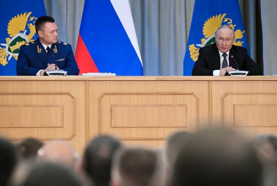 Russia Putin Prosecutor General's Office Board