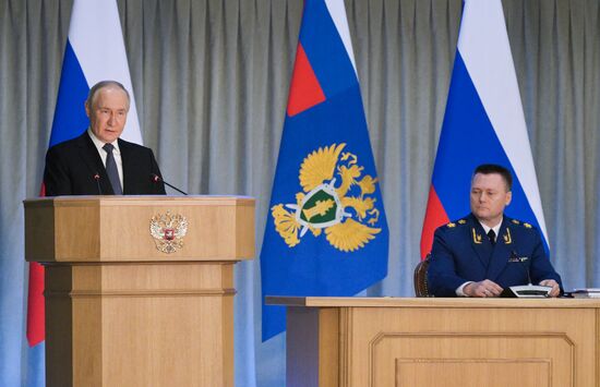 Russia Putin Prosecutor General's Office Board