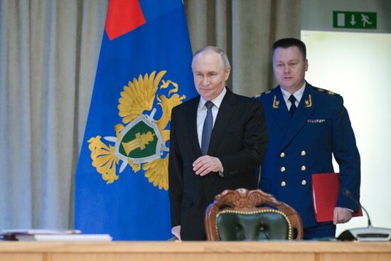 Russia Putin Prosecutor General's Office Board