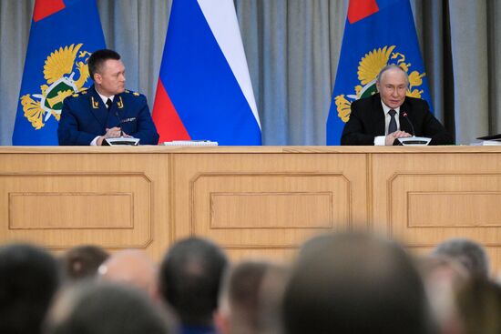 Russia Putin Prosecutor General's Office Board
