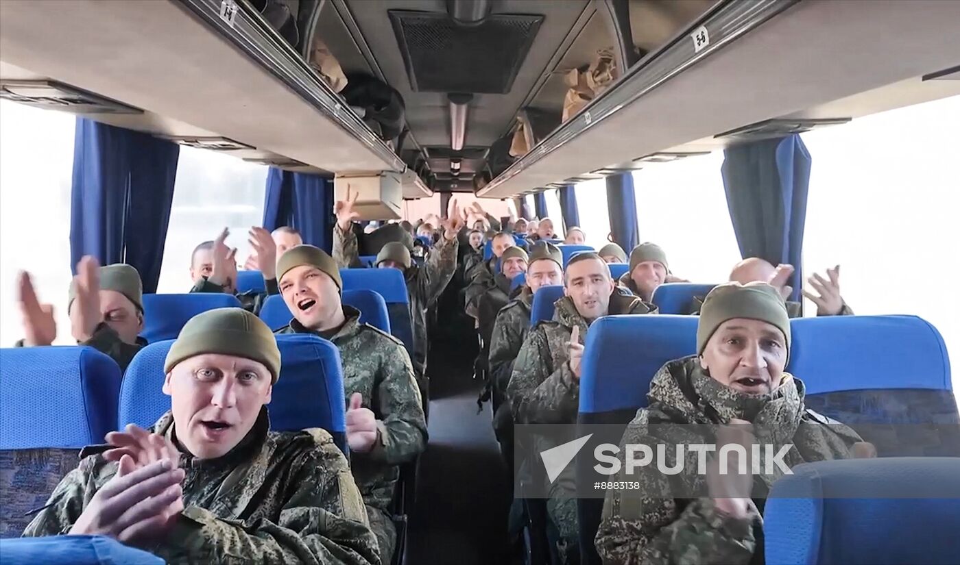 Russia Ukraine Military Operation POW Exchange