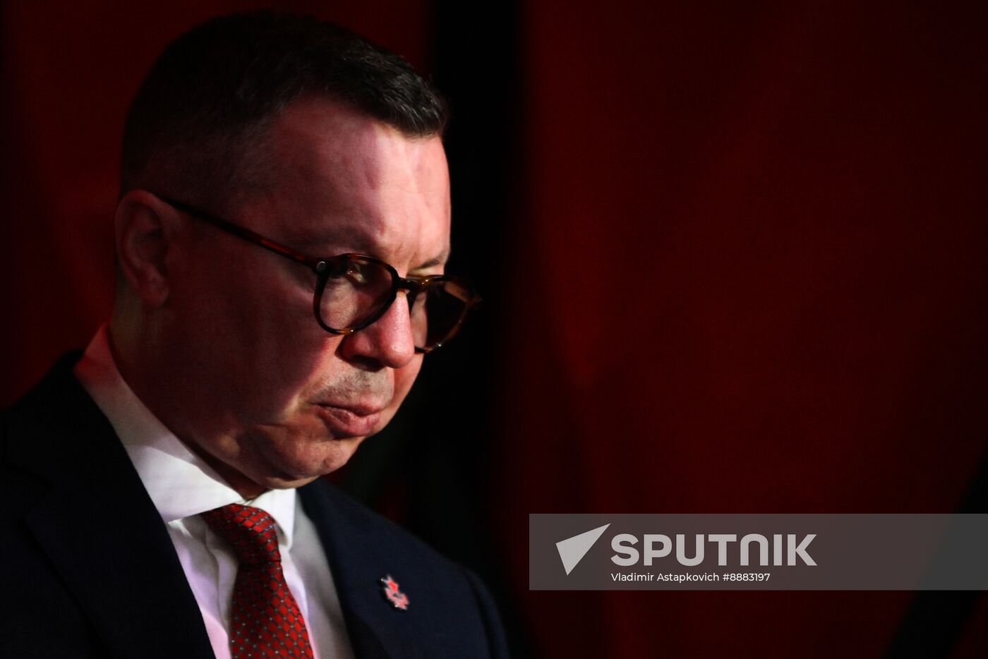 Russia Ice Hockey Kontinenal League CSKA - Lokomotiv