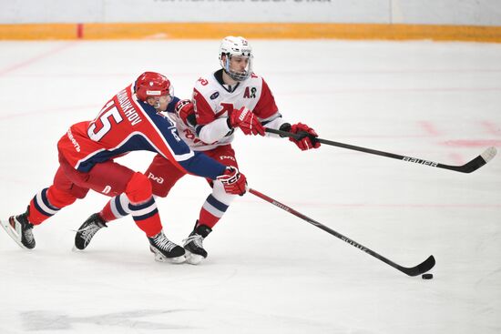 Russia Ice Hockey Kontinenal League CSKA - Lokomotiv
