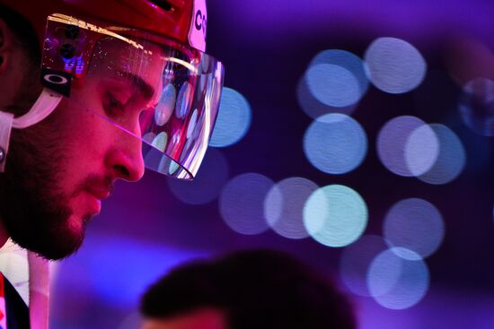 Russia Ice Hockey Kontinenal League CSKA - Lokomotiv