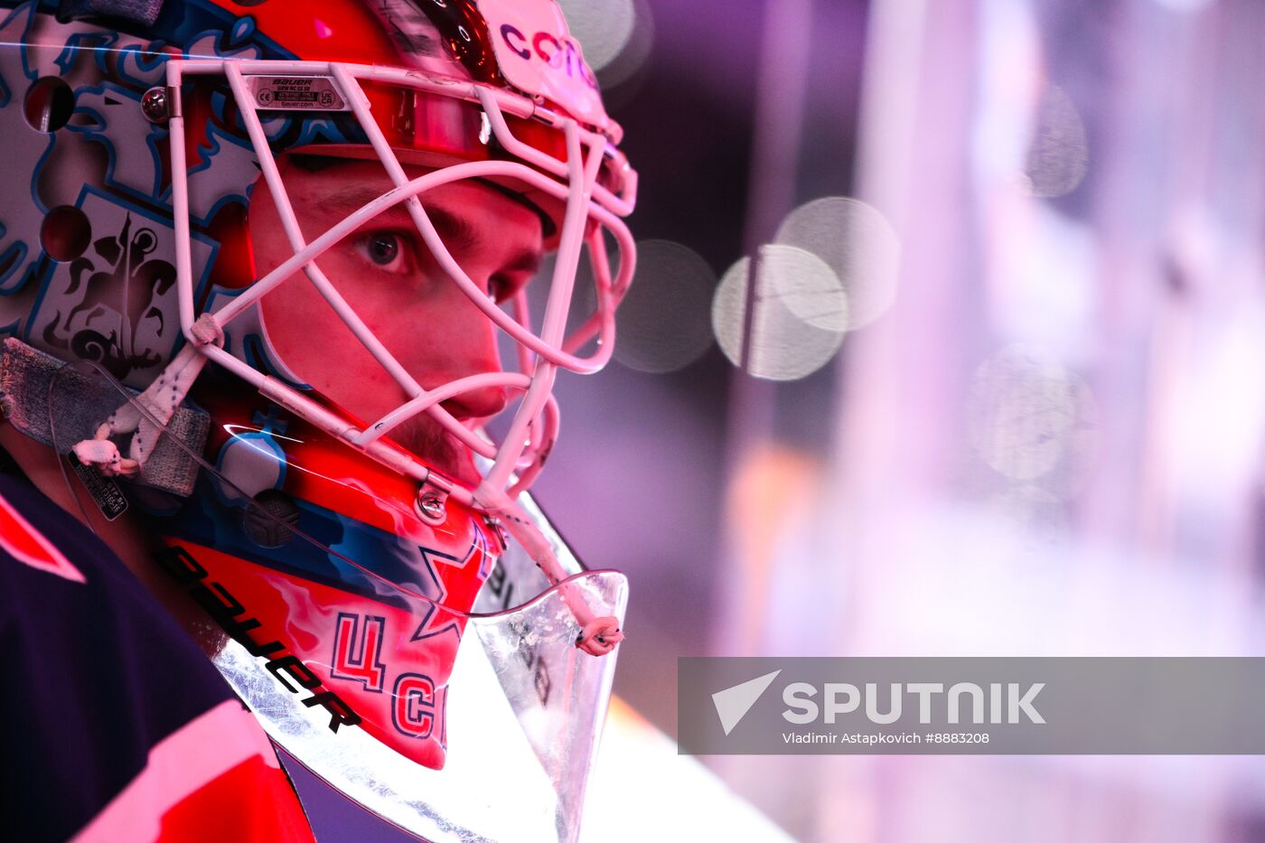 Russia Ice Hockey Kontinenal League CSKA - Lokomotiv