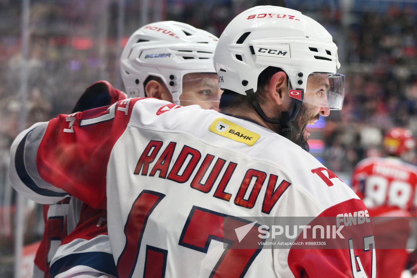 Russia Ice Hockey Kontinenal League CSKA - Lokomotiv
