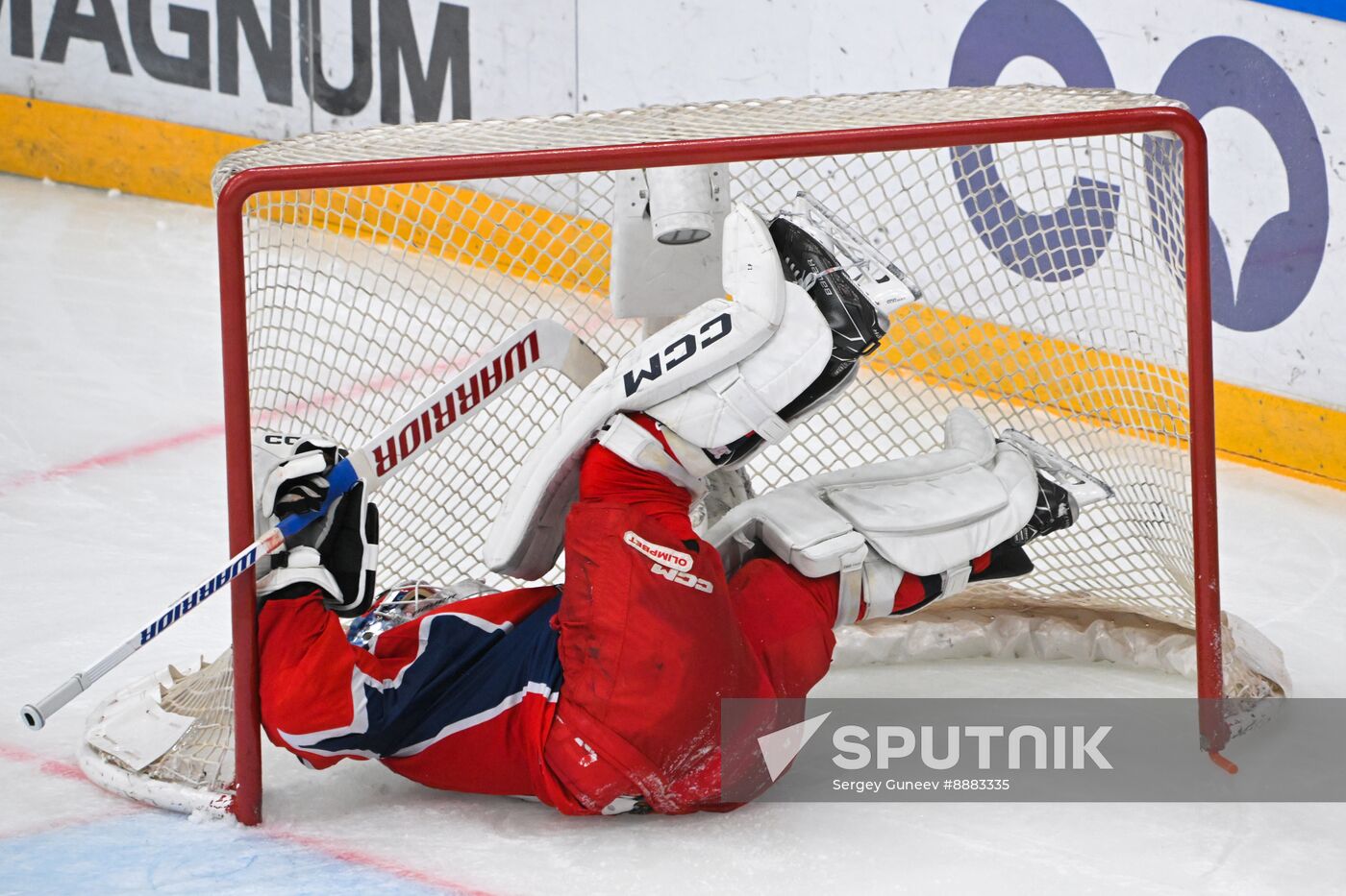 Russia Ice Hockey Kontinenal League CSKA - Lokomotiv