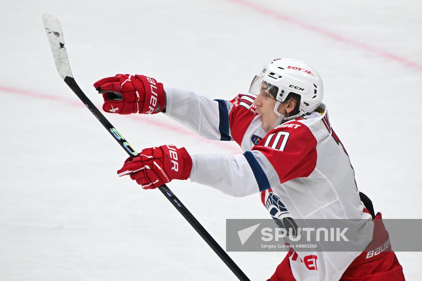 Russia Ice Hockey Kontinenal League CSKA - Lokomotiv