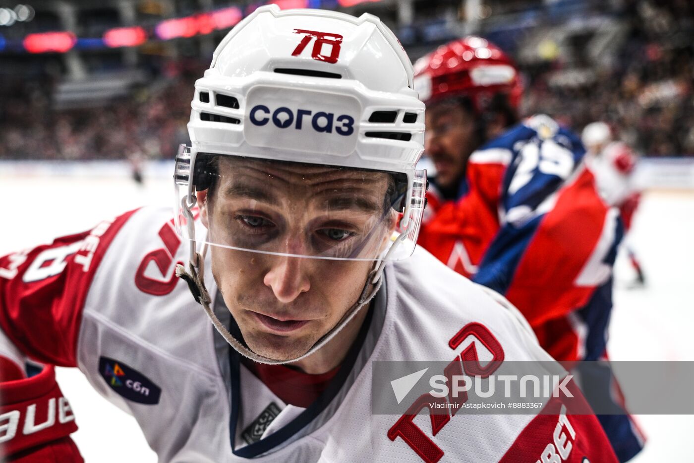 Russia Ice Hockey Kontinenal League CSKA - Lokomotiv