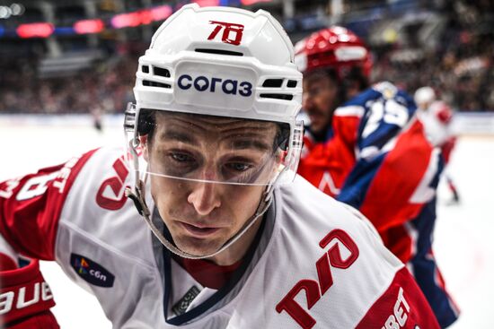 Russia Ice Hockey Kontinenal League CSKA - Lokomotiv