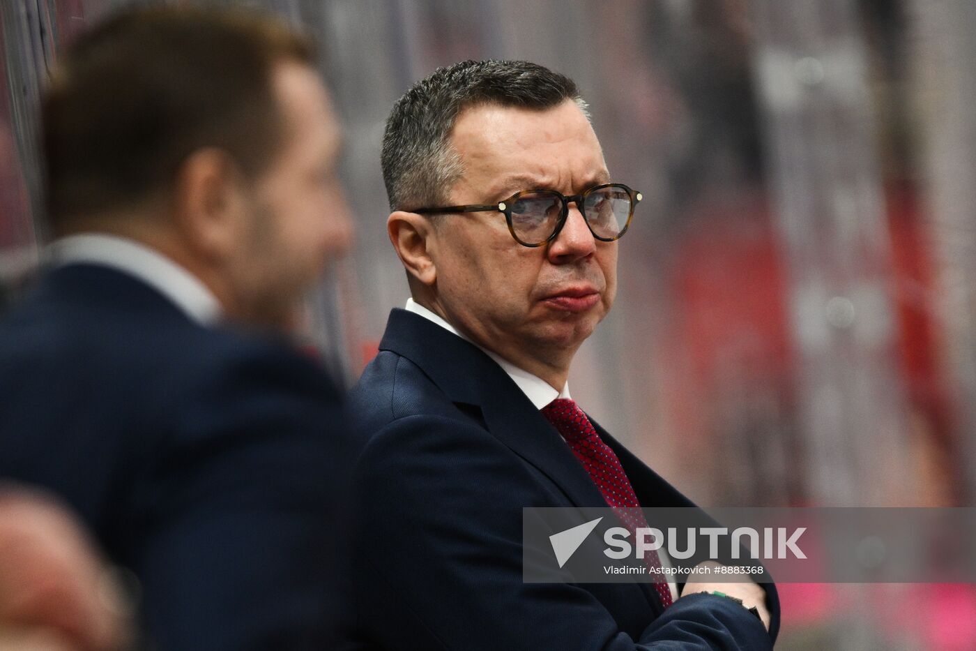 Russia Ice Hockey Kontinenal League CSKA - Lokomotiv