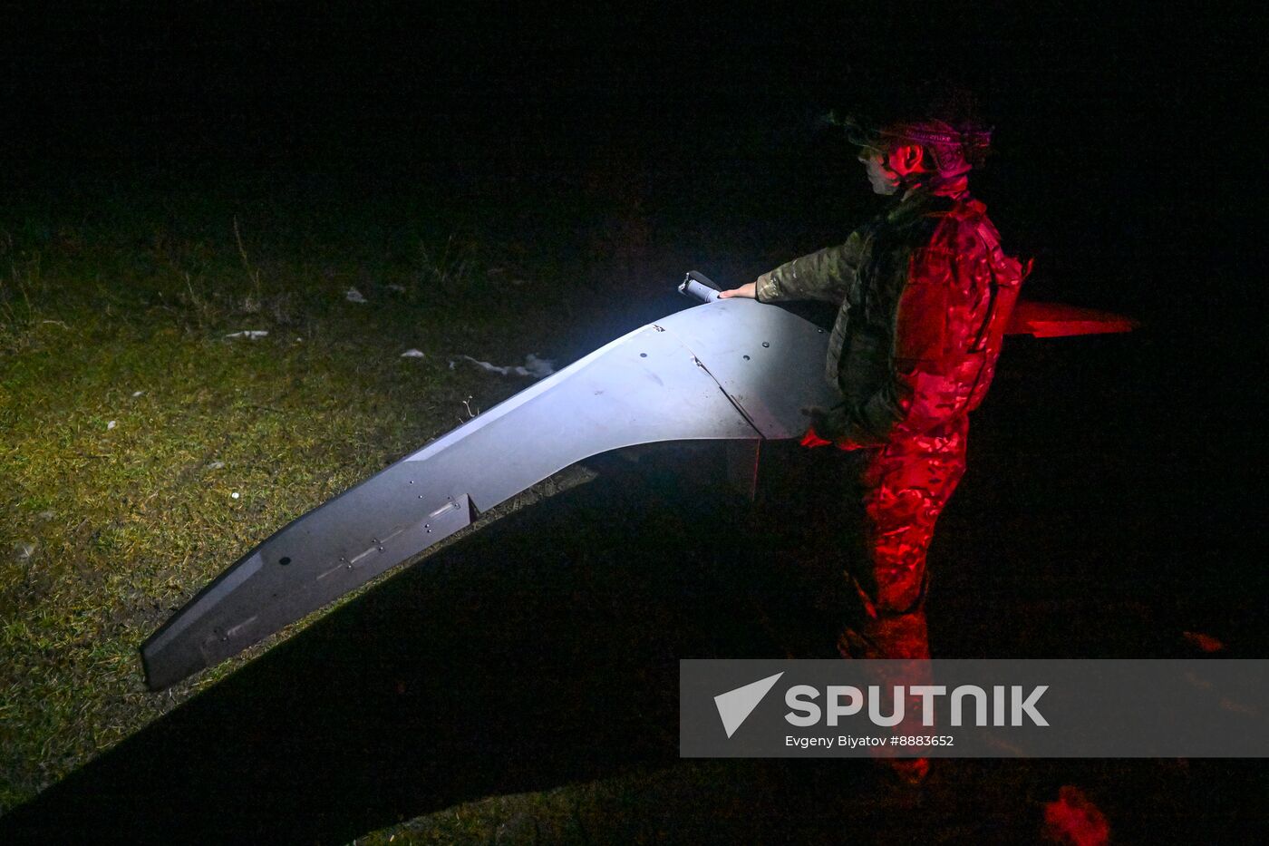 Russia Ukraine Kursk Attack UAVs