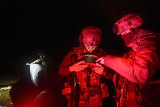 Russia Ukraine Kursk Attack UAVs