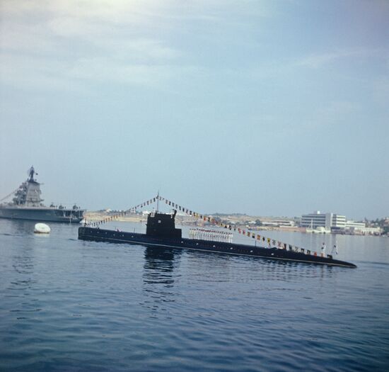 Celebrating Navy Day in Sevastopol