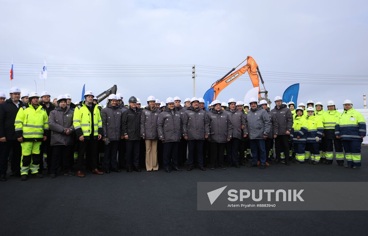 Russia Leningrad NPP Construction