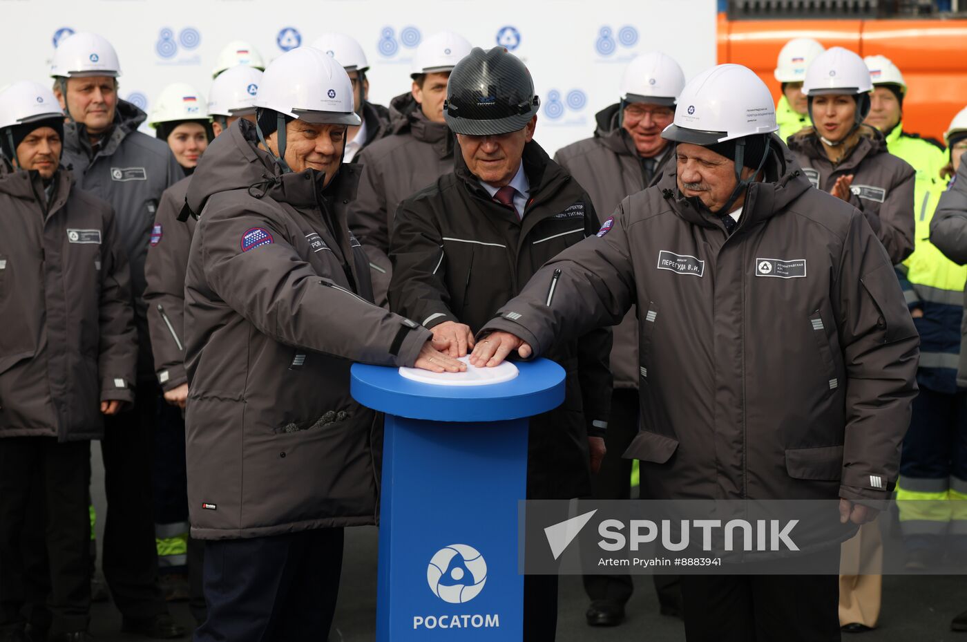 Russia Leningrad NPP Construction