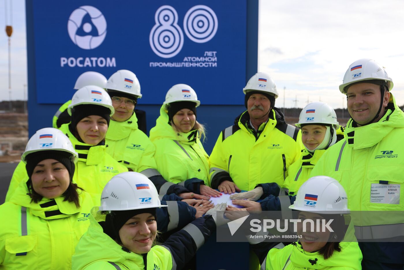 Russia Leningrad NPP Construction