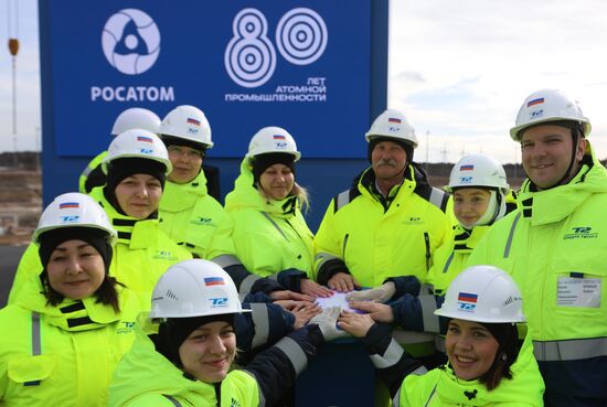 Russia Leningrad NPP Construction
