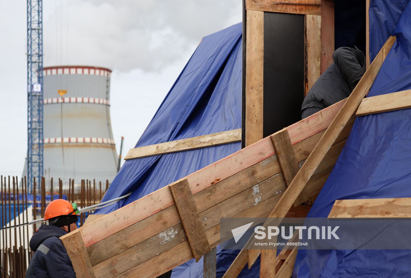 Russia Leningrad NPP Construction