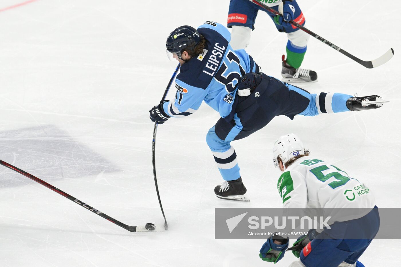 Russia Ice Hockey Kontinental League Sibir - Salavat Yulaev
