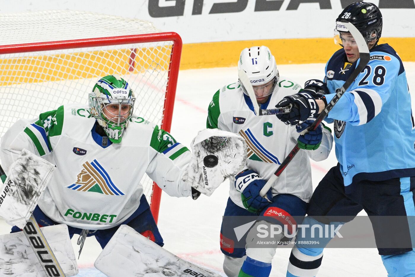 Russia Ice Hockey Kontinental League Sibir - Salavat Yulaev