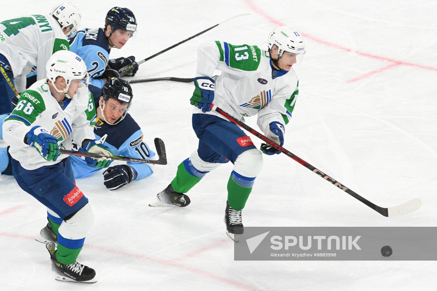 Russia Ice Hockey Kontinental League Sibir - Salavat Yulaev