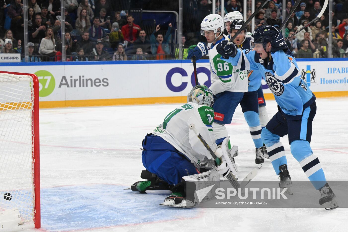 Russia Ice Hockey Kontinental League Sibir - Salavat Yulaev