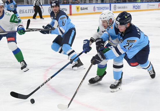 Russia Ice Hockey Kontinental League Sibir - Salavat Yulaev