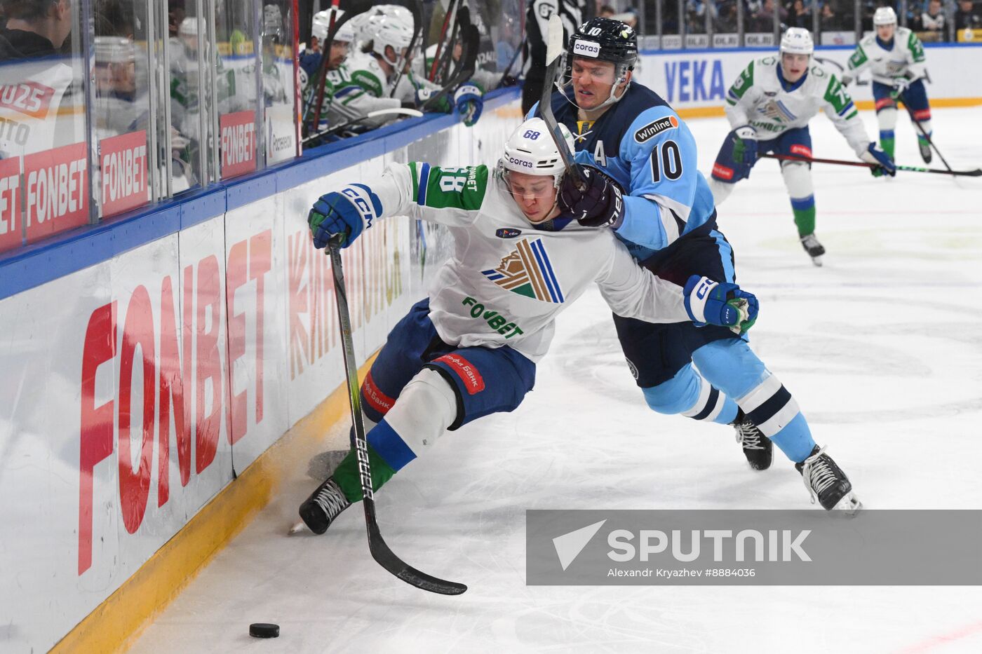 Russia Ice Hockey Kontinental League Sibir - Salavat Yulaev