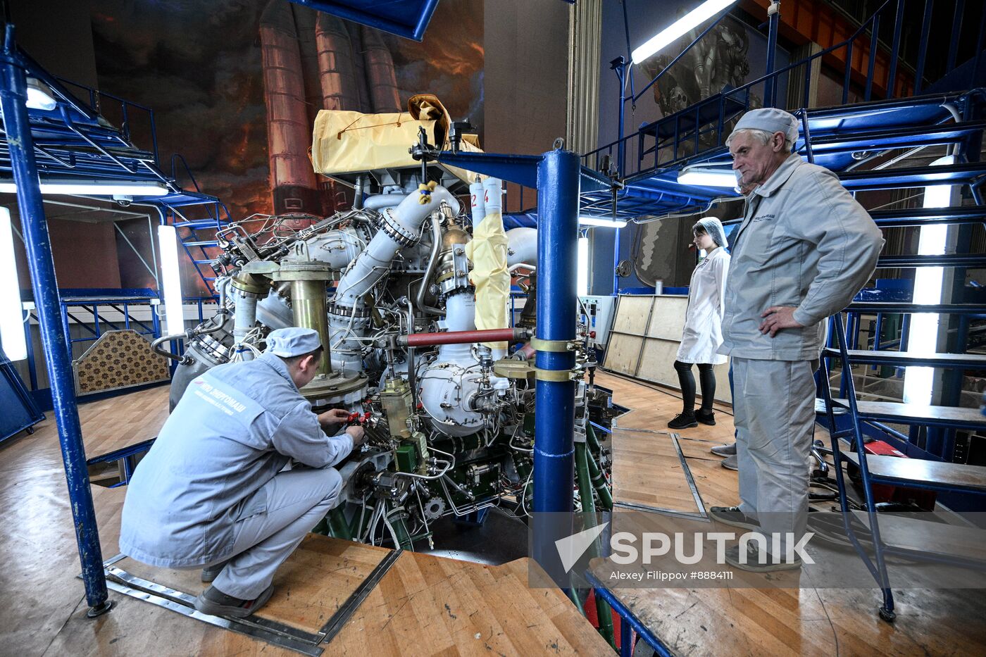 Russia Space Rocket Engine Manufacturing