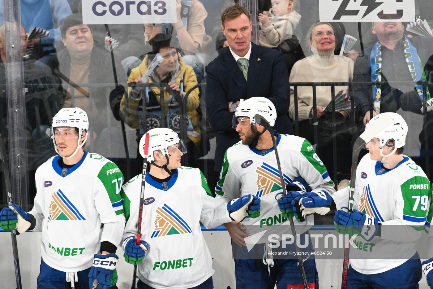Russia Ice Hockey Kontinental League Sibir - Salavat Yulaev
