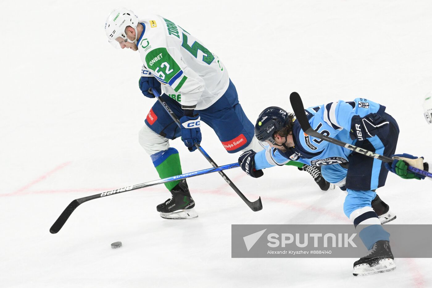 Russia Ice Hockey Kontinental League Sibir - Salavat Yulaev
