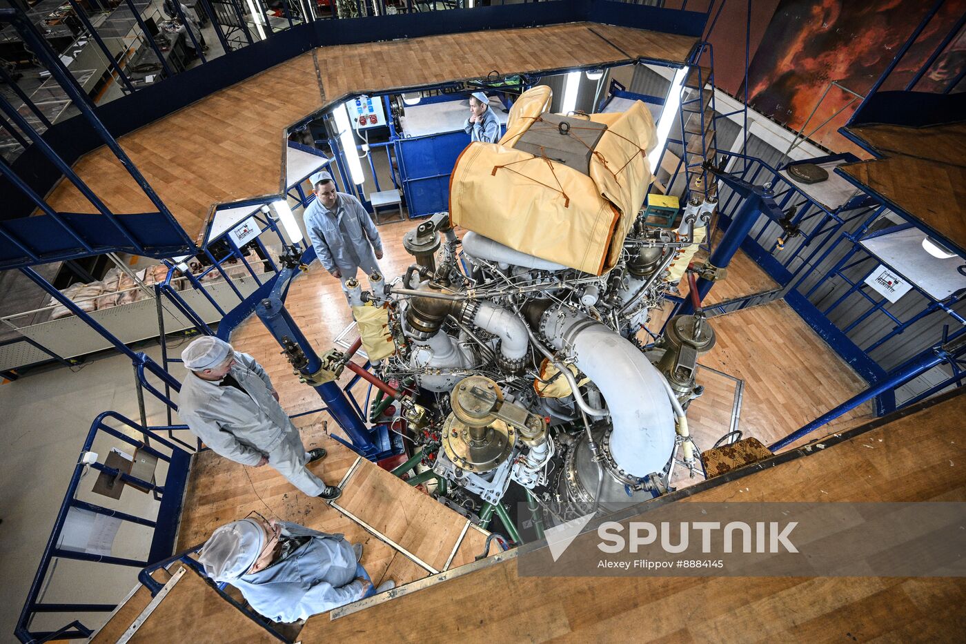 Russia Space Rocket Engine Manufacturing